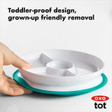 Stick & Stay Suction Divided Plate U9