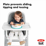 Stick & Stay Suction Divided Plate U9