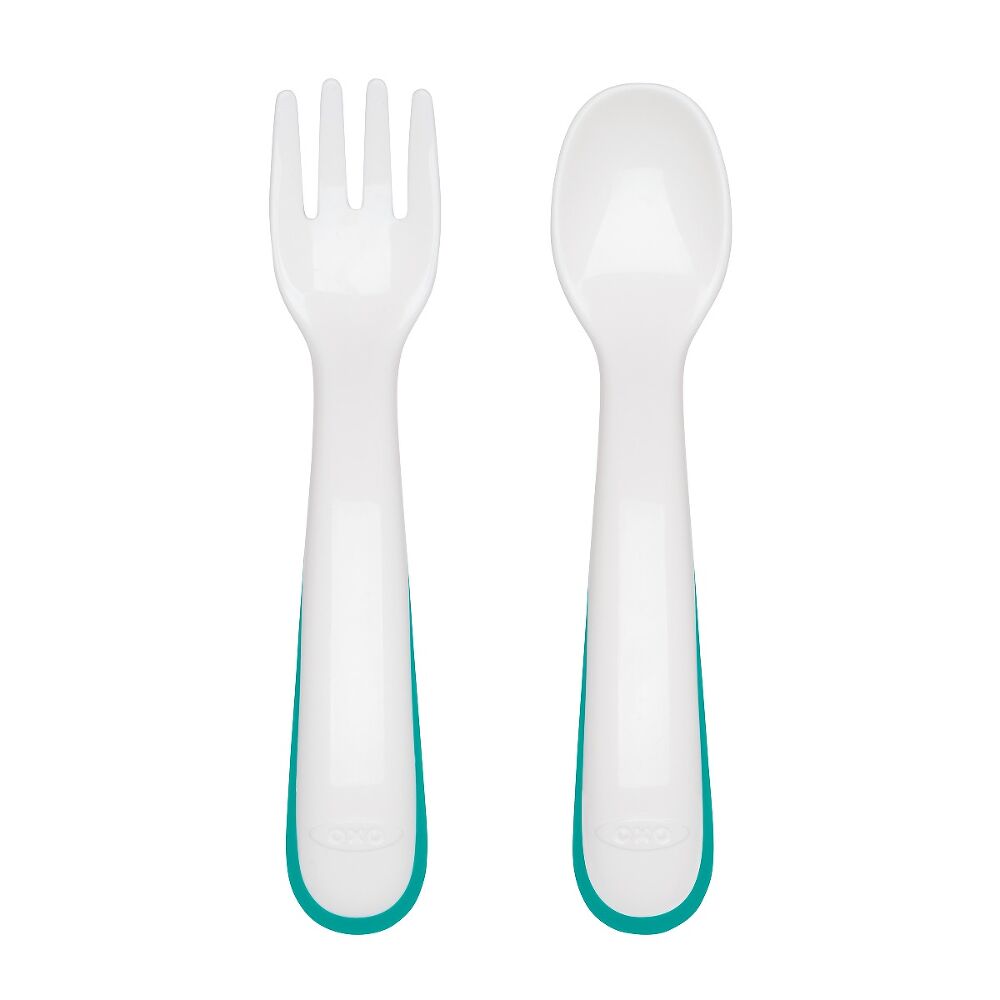 On-the-Go Plastic Fork and Spoon Set with Travel Case S7