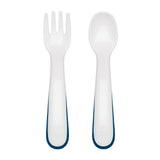 On-the-Go Plastic Fork and Spoon Set with Travel Case F1