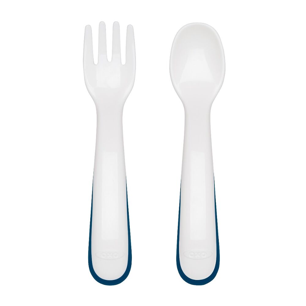 On-the-Go Plastic Fork and Spoon Set with Travel Case F1