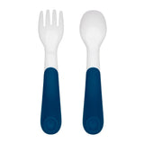 On-the-Go Plastic Fork and Spoon Set with Travel Case F1