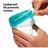 4 oz Baby Blocks™ Silicone Freezer Storage Containers - Tot Teal S5