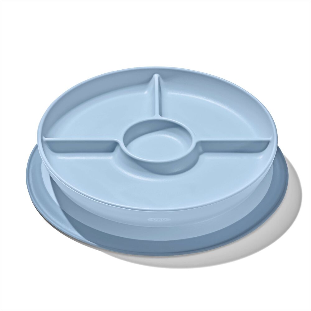 Stick & Stay Suction Divided Plate V7