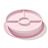 Stick & Stay Suction Divided Plate V7