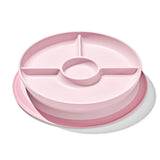 Stick & Stay Suction Divided Plate V7