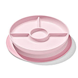 Stick & Stay Suction Divided Plate V7