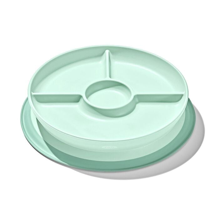 Stick & Stay Suction Divided Plate V7