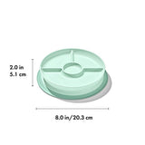 Stick & Stay Suction Divided Plate V7