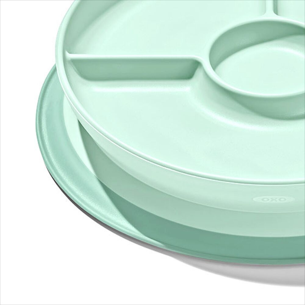 Stick & Stay Suction Divided Plate V7