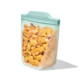 Tot Silicone Reusable Bag - 2-Piece Stand-Up Cup Set H6