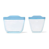 Tot Silicone Reusable Bag - 2-Piece Stand-Up Cup Set H6