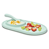 Textured Suction Plate & Spoons Set – 3-Piece F9