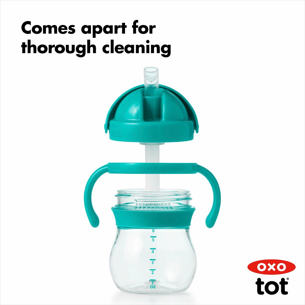 Transitions 6 Oz Straw Cup with Handles Set S1