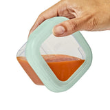Baby Blocks Food Storage Containers (6 oz) - Opal E1