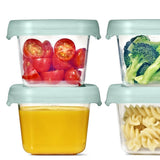 Baby Blocks Food Storage Containers (6 oz) - Opal E1