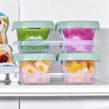 Baby Blocks Food Storage Containers (6 oz) - Opal I9