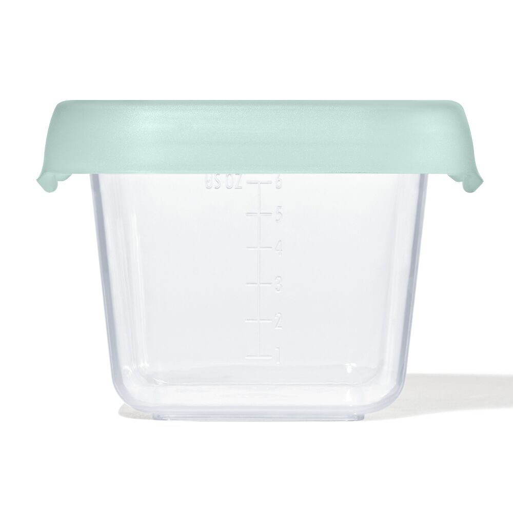 Baby Blocks Food Storage Containers (6 oz) - Opal E1