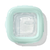 Glass Baby Blocks Food Storage Containers (4 oz) - Opal N1